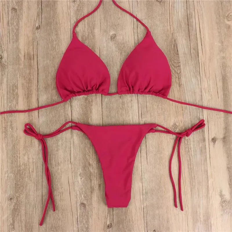 Bikini Femme Push-Up Rembourré — 2 Pièces, Sans Armatures, 6 Couleurs | CLEVI Paris