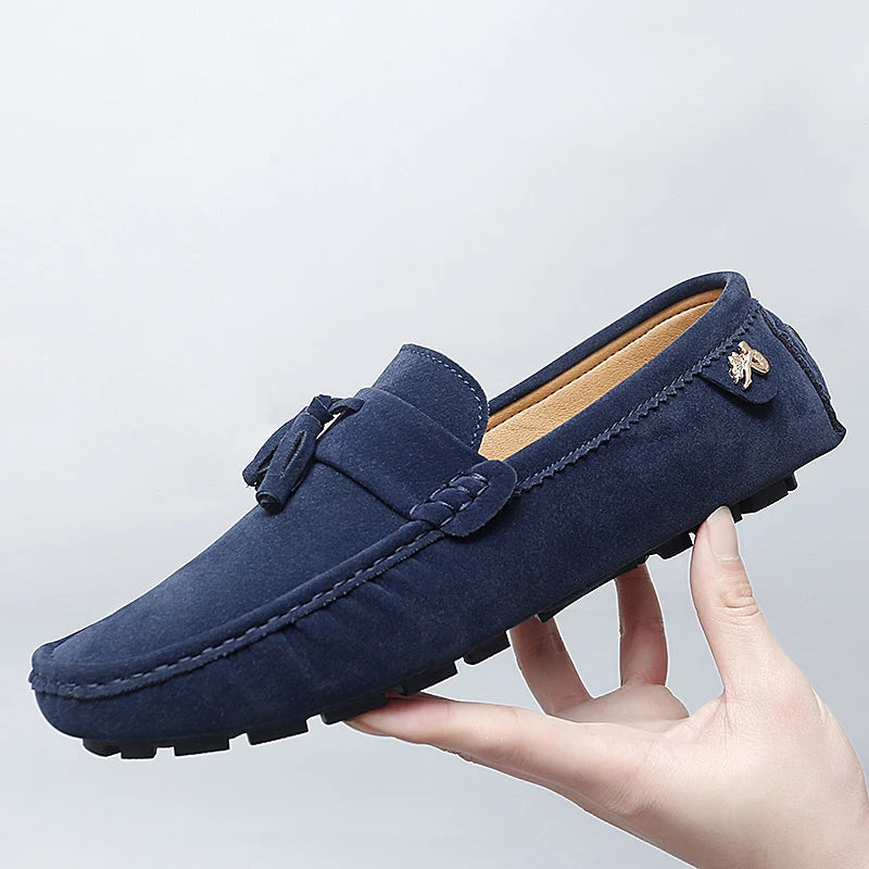 Mocassins Homme à Glands Style Britannique Slip-On | 4 Coloris, Tailles 36-48 – CLEVI Paris