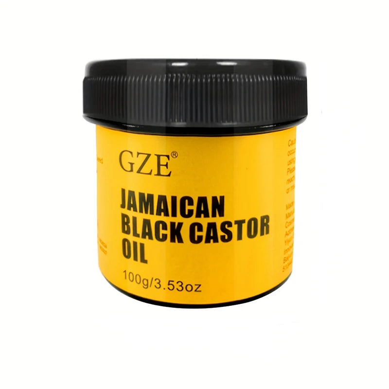 Soin Capillaire Huile de Ricin Noire Jamaïcaine & Crème Gingembre — CLEVI Paris