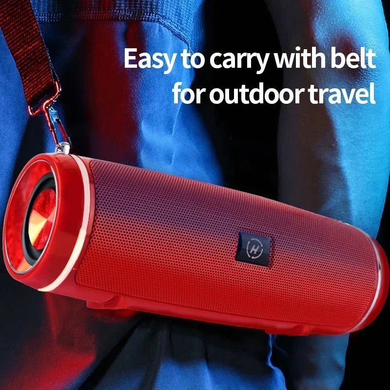 DIXSG Enceinte Bluetooth 40W LED Colorées FM TWS Portable 8h – CLEVI Paris