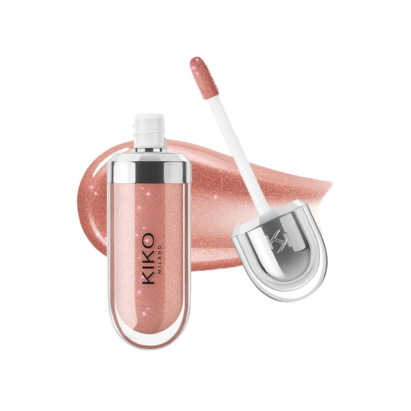 Gloss Lèvres KIKO 3D Mirror – Brillant Waterproof, Longue Tenue, 23 Teintes
