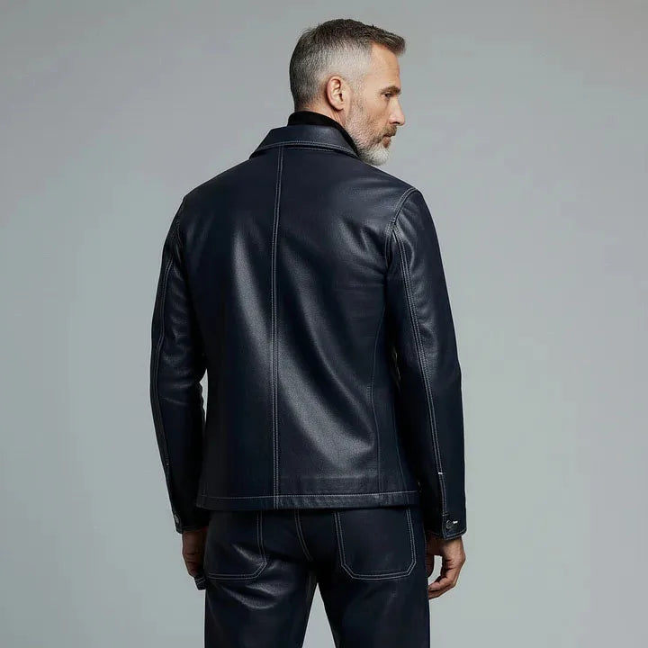 Ensemble Cuir PU Homme 2 Pièces – CLEVI Paris