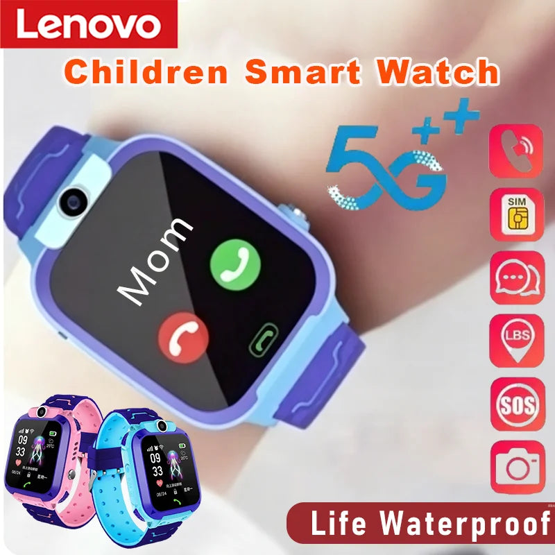 Montre Connectée Enfant Lenovo GPS SOS 4G Caméra – CLEVI Paris