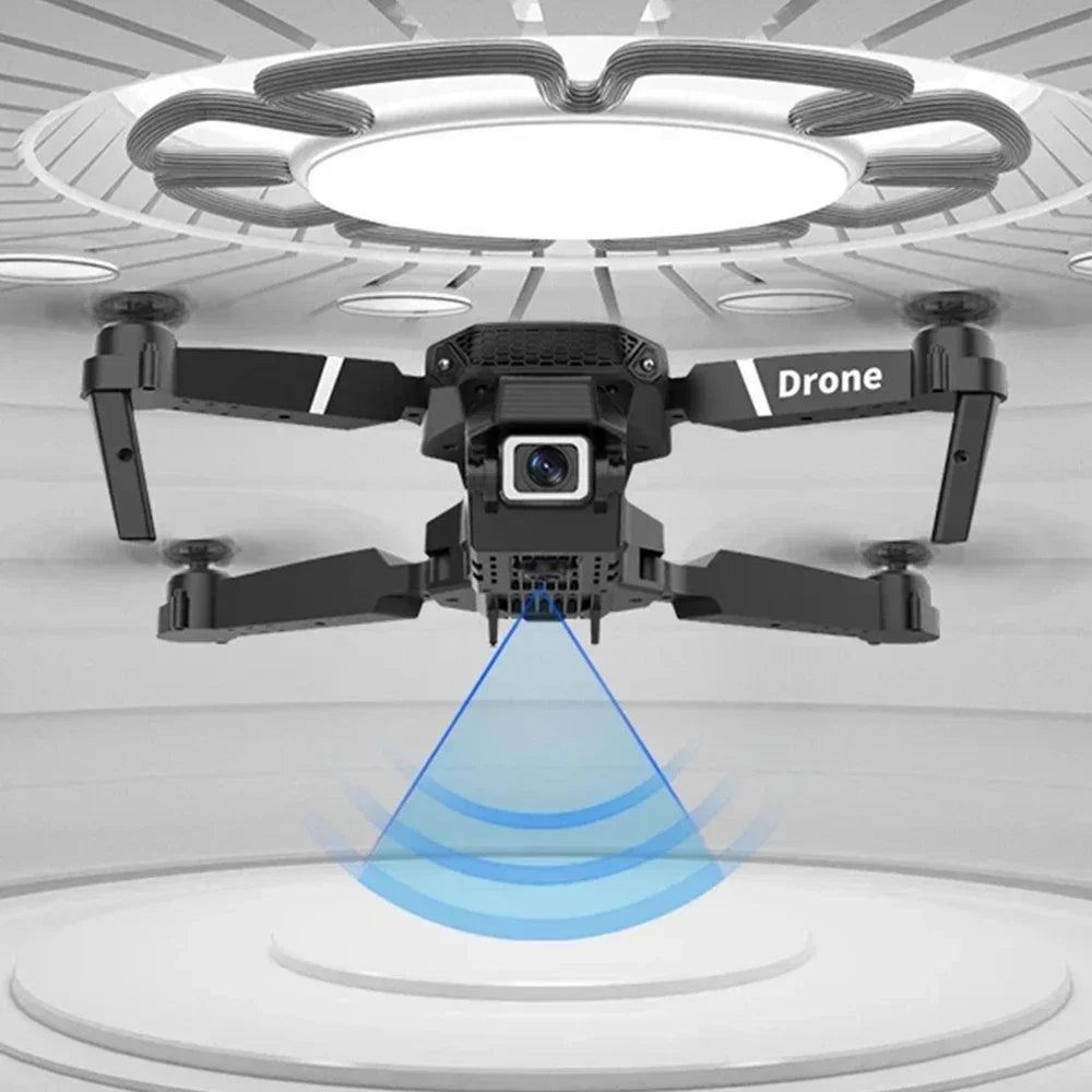 Drone Pliable E88 Caméra 4K WiFi FPV – Double Caméra, Vol Autonome, Mode Sans Tête