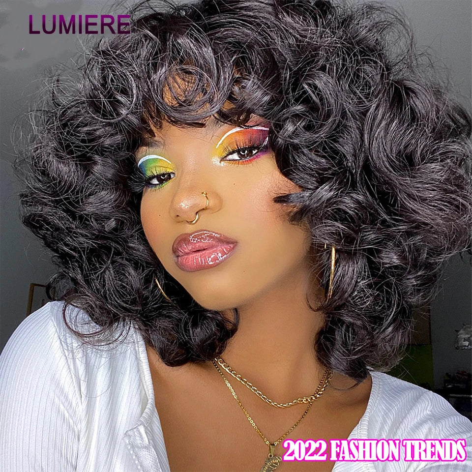 Bundles Funmi Curly Cheveux Humains Indiens Remy Hair Bouncy Rose Curl 8-30 Pouces – CLEVI Paris