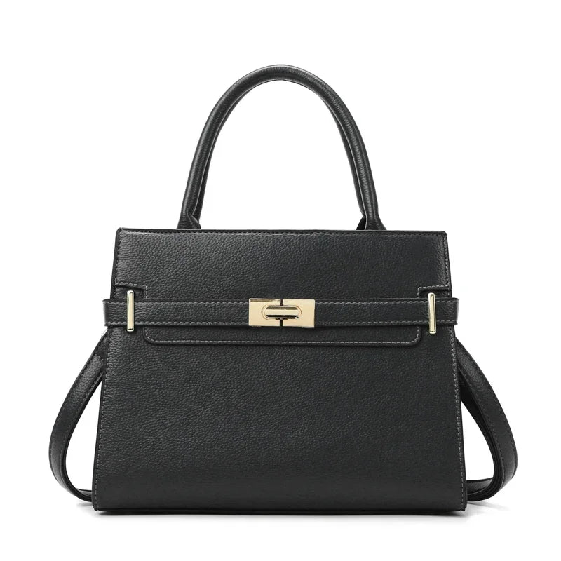 Set Sac à Main Femme Luxe – Grand Sac + Pochette | Cuir PU | Épaule & Bandoulière | 10 Coloris