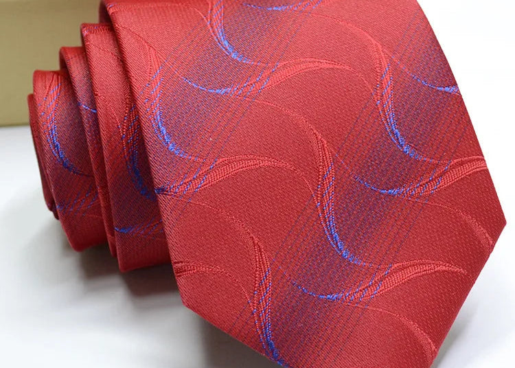 Cravate homme motifs variés 7–8 cm – CLEVI Paris