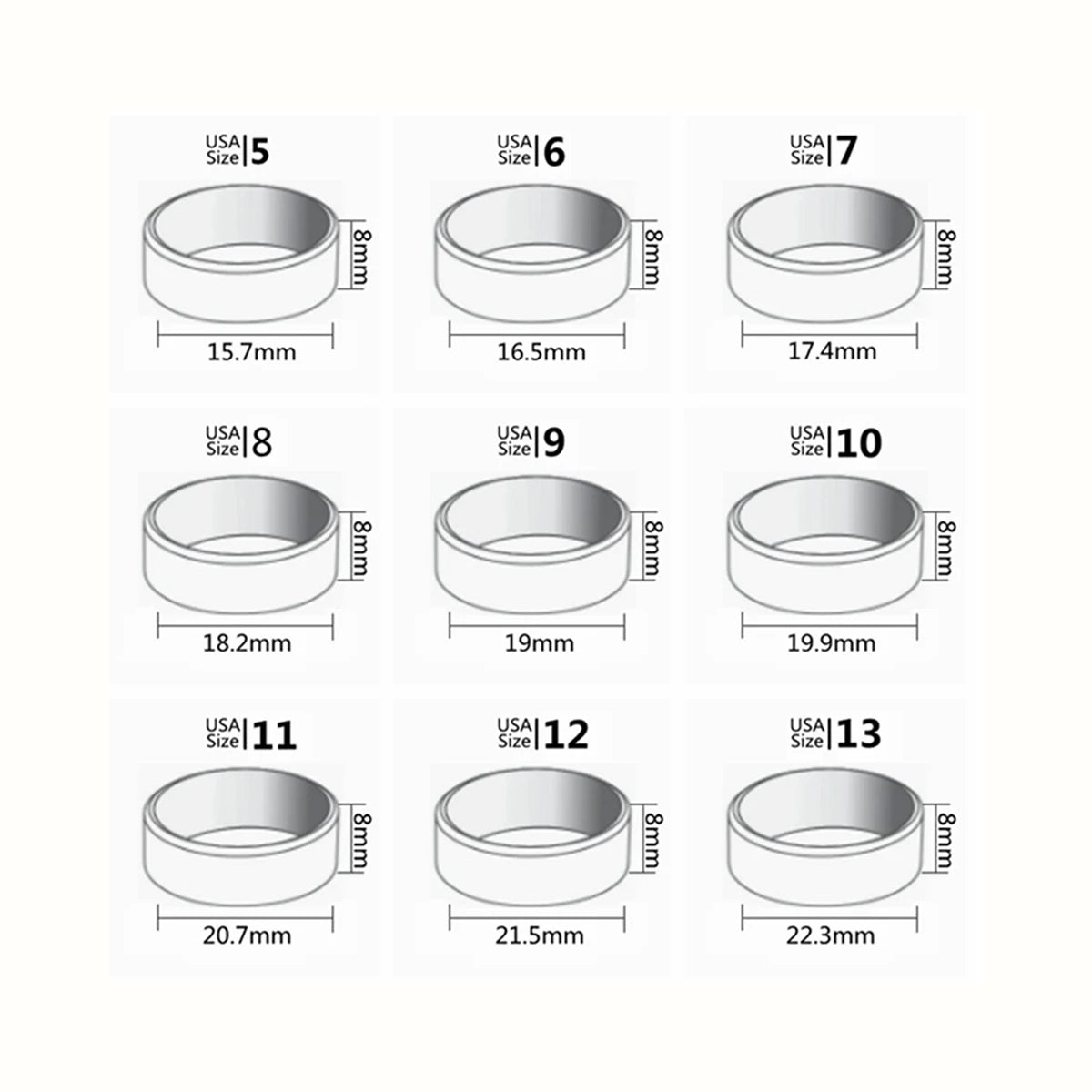 Bague Minimaliste Acier Inoxydable 6mm — Plaquée Or 18k, Waterproof, Couple | CLEVI Paris