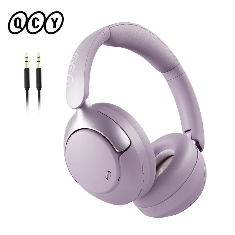 Casque QCY H3 Pro ANC -50dB Bluetooth 5.4 LDAC Hi-Res Audio Spatial 360° – CLEVI Paris