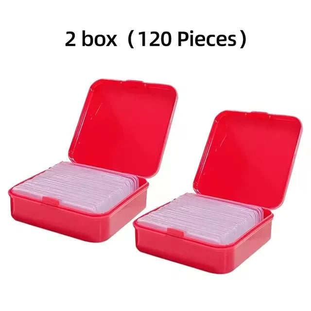 Pastilles Adhésives Double Face Nano | PVC Réutilisables, Lavables, Transparentes – CLEVI Paris