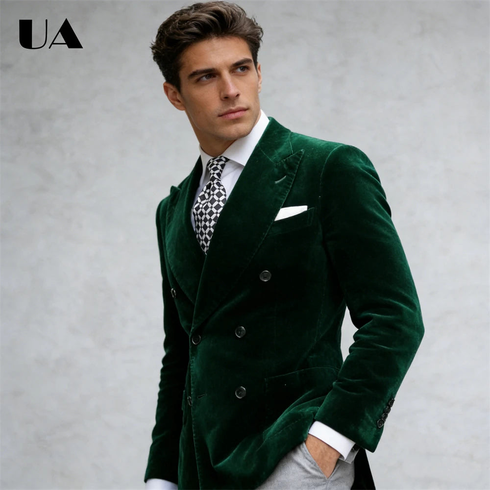 Veste Longue Croisée Homme – CLEVI Paris