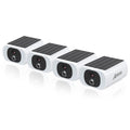 Kit Caméras de Sécurité Solaires ANRAN 3MP WiFi – 2/3/4 Caméras, Vision Nocturne Couleur, Alarme Lumineuse 600lm, IP66, App ANRAN