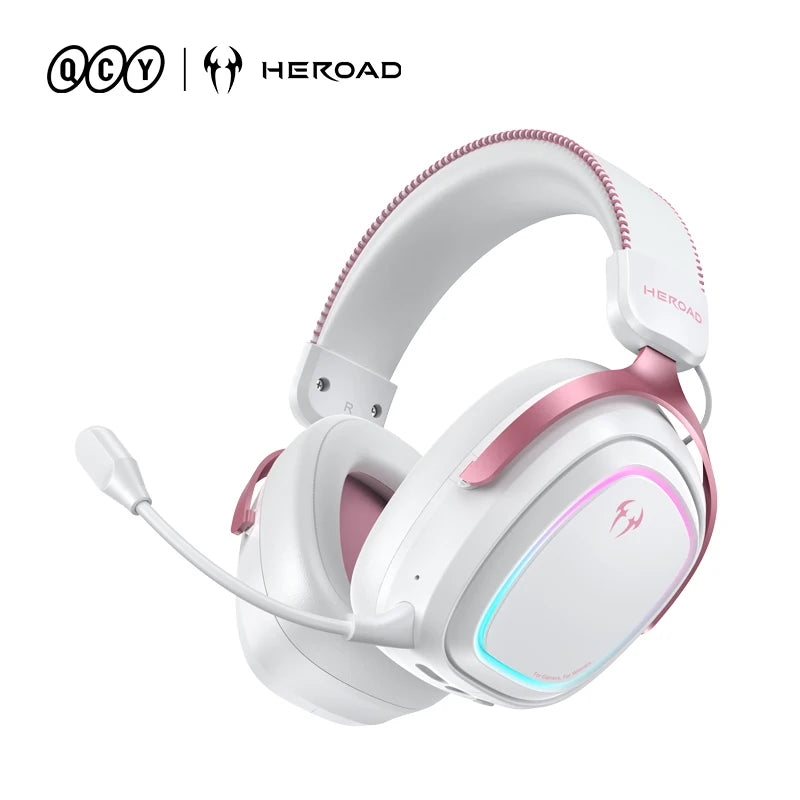 Casque Gaming QCY Heroad GT2 THX Spatial 7.1.4 Tri-Mode 127h 3 Micros ENC – CLEVI Paris