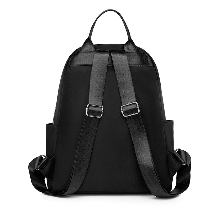 Sac à Dos Nylon Grande Capacité Femme Casual — CLEVI Paris