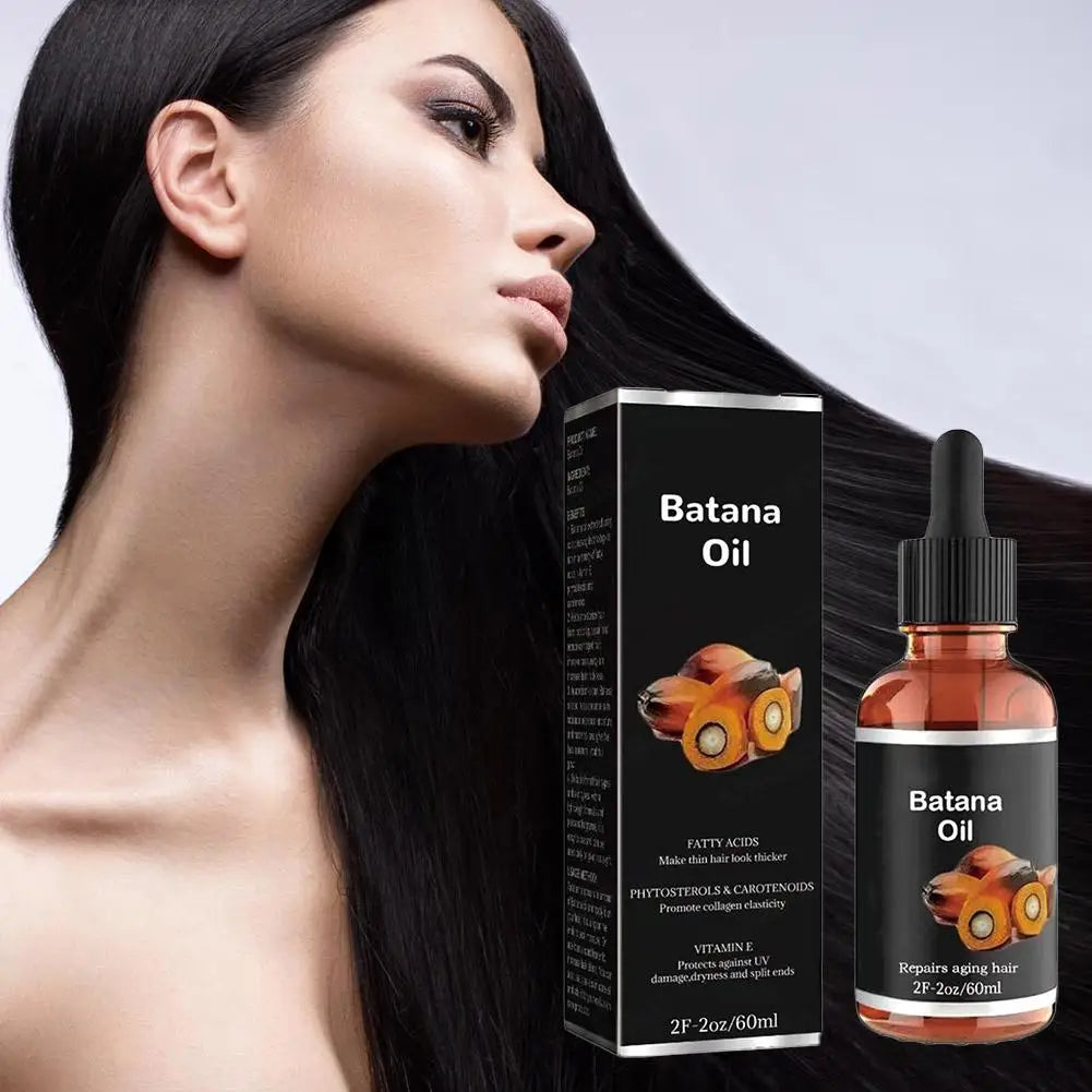 Huile de Batana Pure Naturelle 60ml | Anti-Chute & Croissance | Renforce & Répare | Unisexe – CLEVI Paris