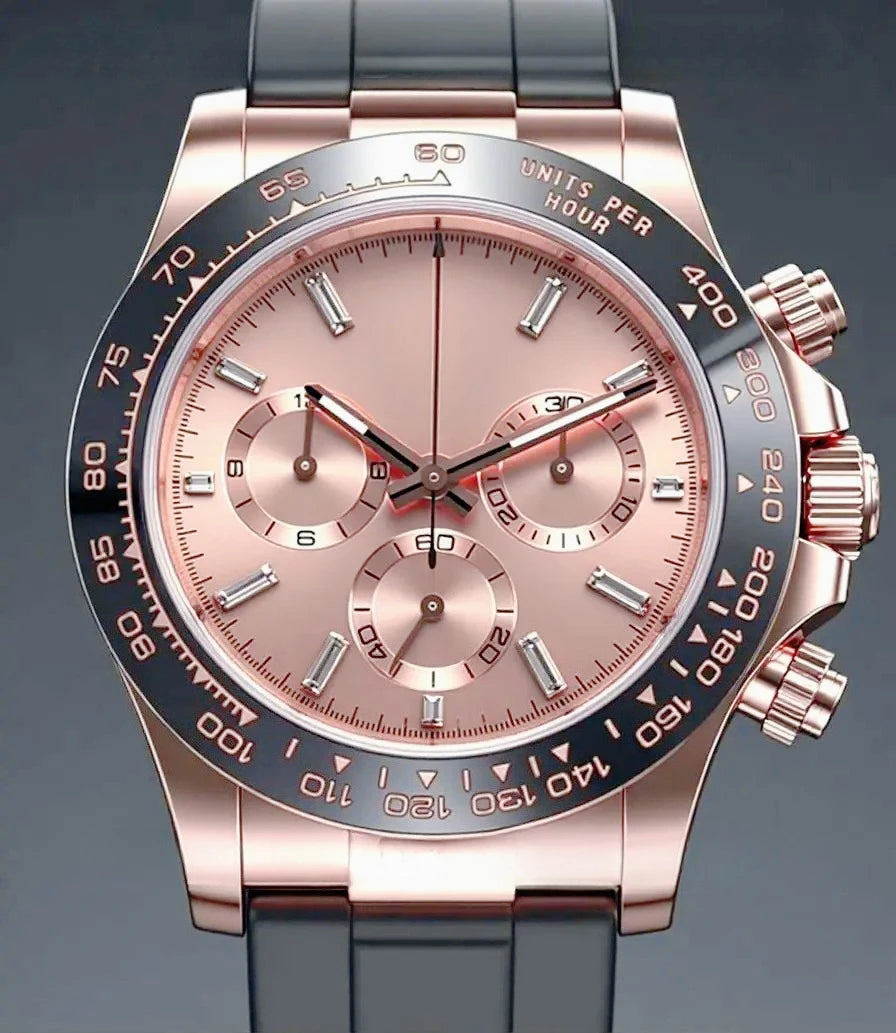 Montre Automatique Homme Acier Inoxydable 904L Calendrier Lumineuse – CLEVI Paris