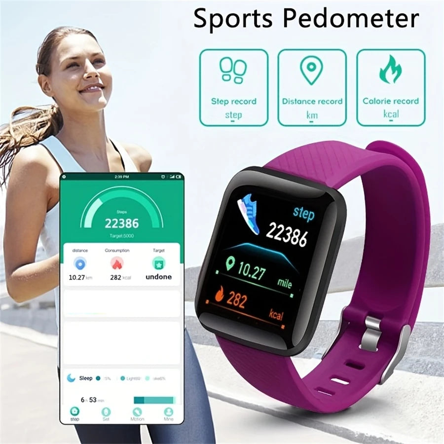 Smartwatch Connectée Y68 / 116Plus — CLEVI Paris