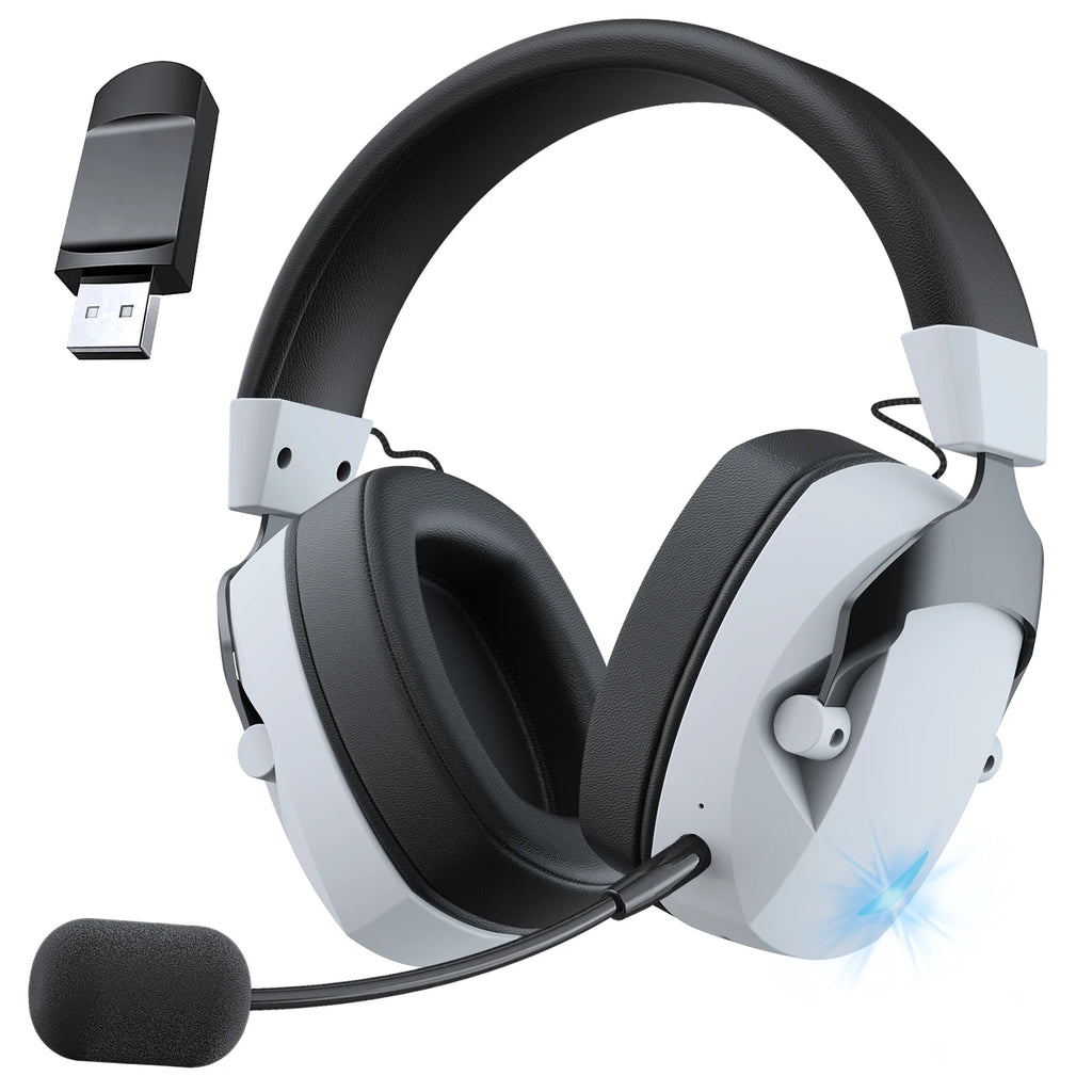 Casque Gaming Sans Fil Acinaci – Micro Détachable, 2.4G / Bluetooth / Jack 3.5mm, 36H
