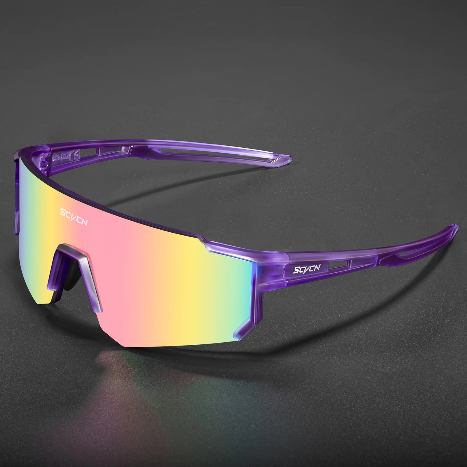 Lunettes de Cyclisme Sport Unisexe UV400 Polycarbonate CE 30 Coloris – CLEVI Paris