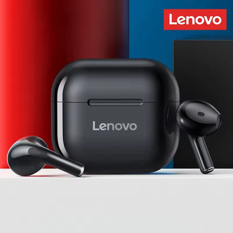 Écouteurs Lenovo LP40 TWS Bluetooth 5.3 ANC Tactile – CLEVI Paris
