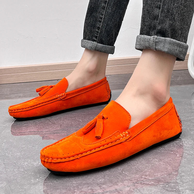 Loafers à Glands Homme Slip-On Léger Antidérapant | 7 Coloris – CLEVI Paris