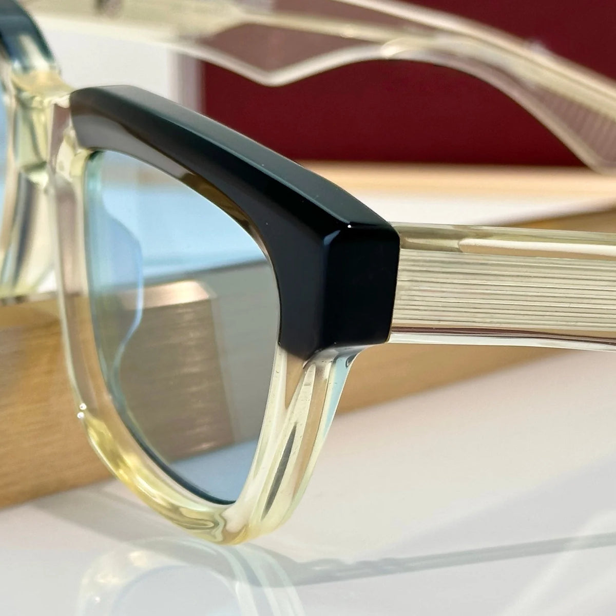 Lunettes de Soleil Carrées Acétate Unisexe UV400 Torrance – CLEVI Paris
