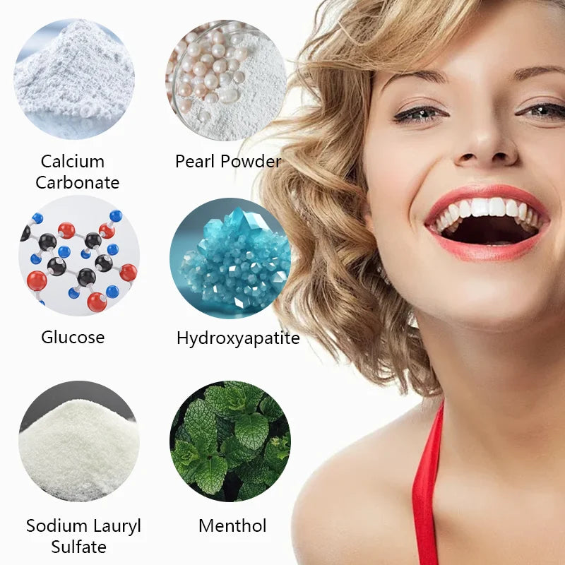 Poudre Dentifrice Blanchissante 9D White | Formule Violette & Haleine Fraîche