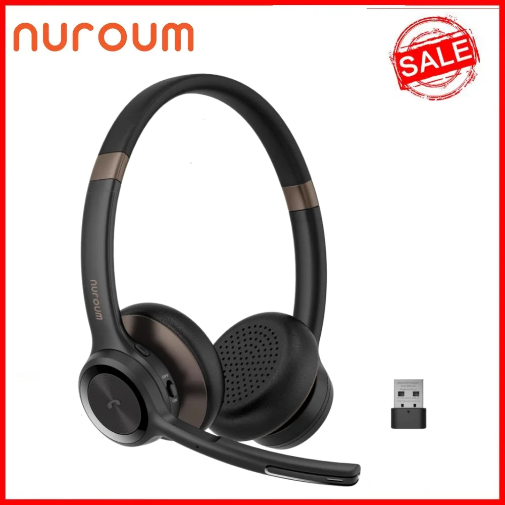 Casque Bureau Nuroum HP30 Filaire & Sans Fil – CLEVI Paris