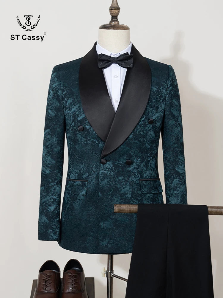 Costume homme 2 pièces double boutonnage – CLEVI Paris