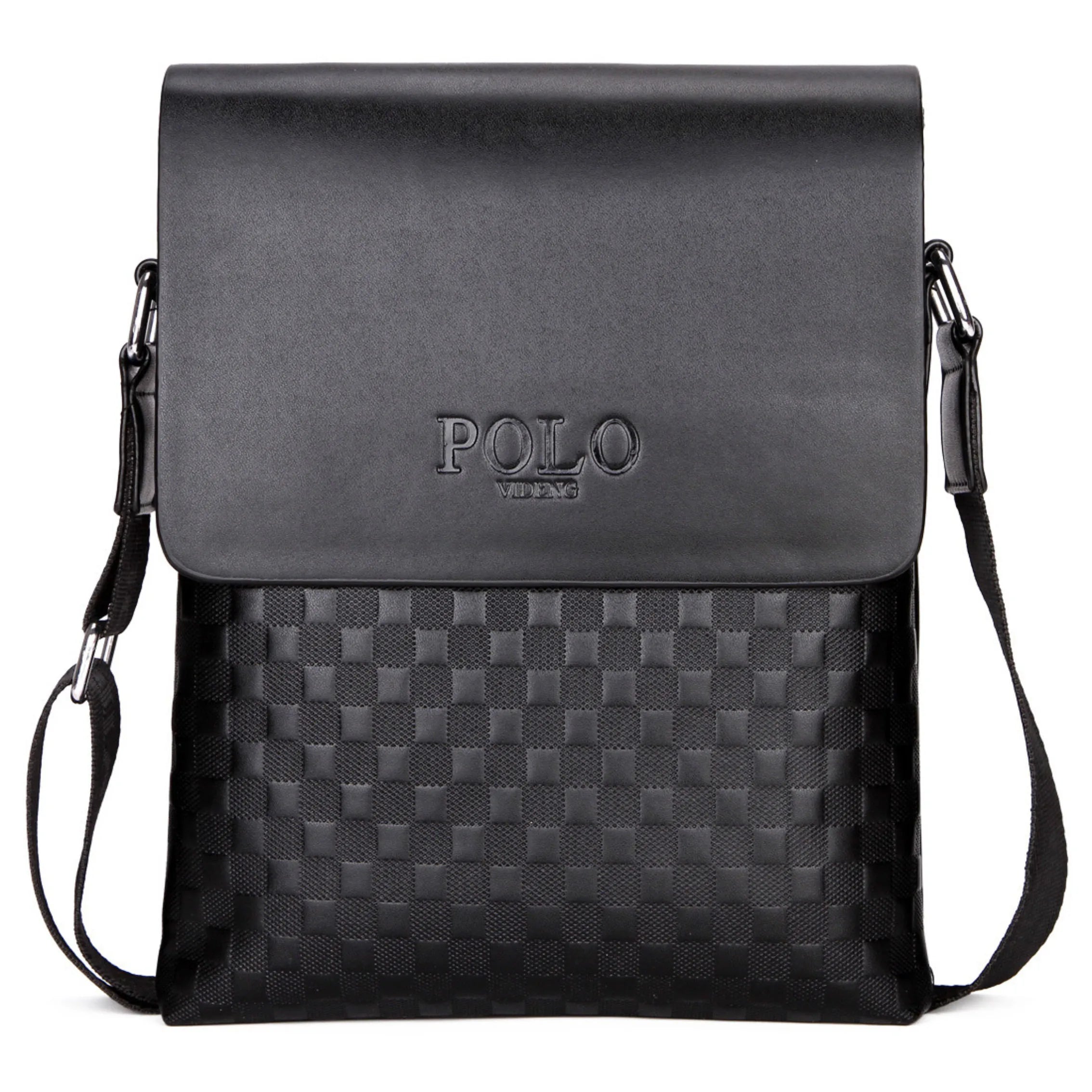 Sac Bandoulière Homme Carreaux Casual Crossbody Compact – CLEVI Paris
