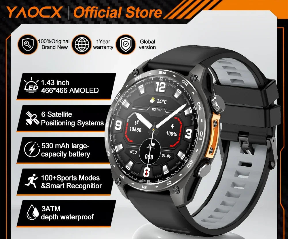 Montre Connectée GPS HD 300 Pro – CLEVI Paris