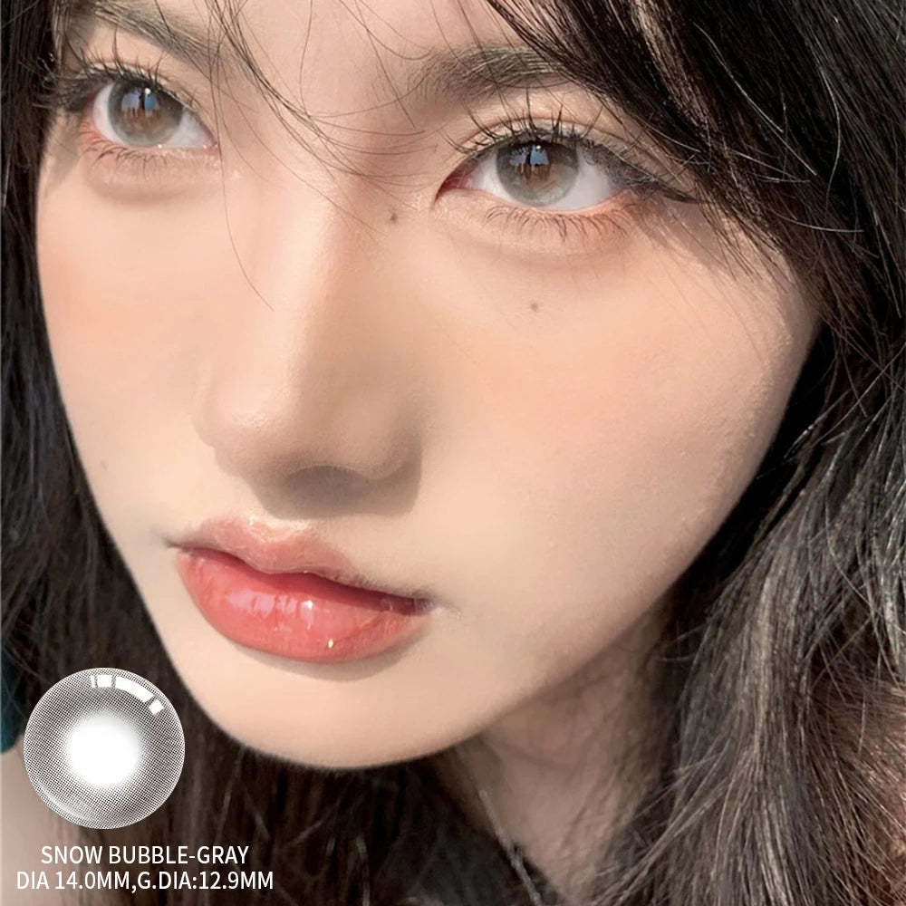 Lentilles de Contact Colorées OVOLOOK – Série Bubble | 10 Couleurs disponibles