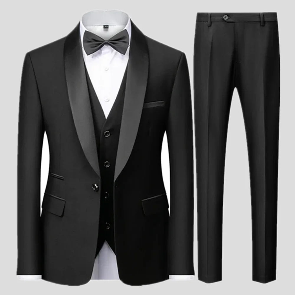 Costume homme 3 pièces mariage – CLEVI Paris