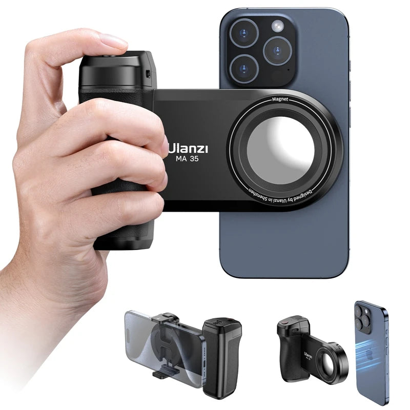 Poignée smartphone Ulanzi MA35 Bluetooth – CLEVI Paris