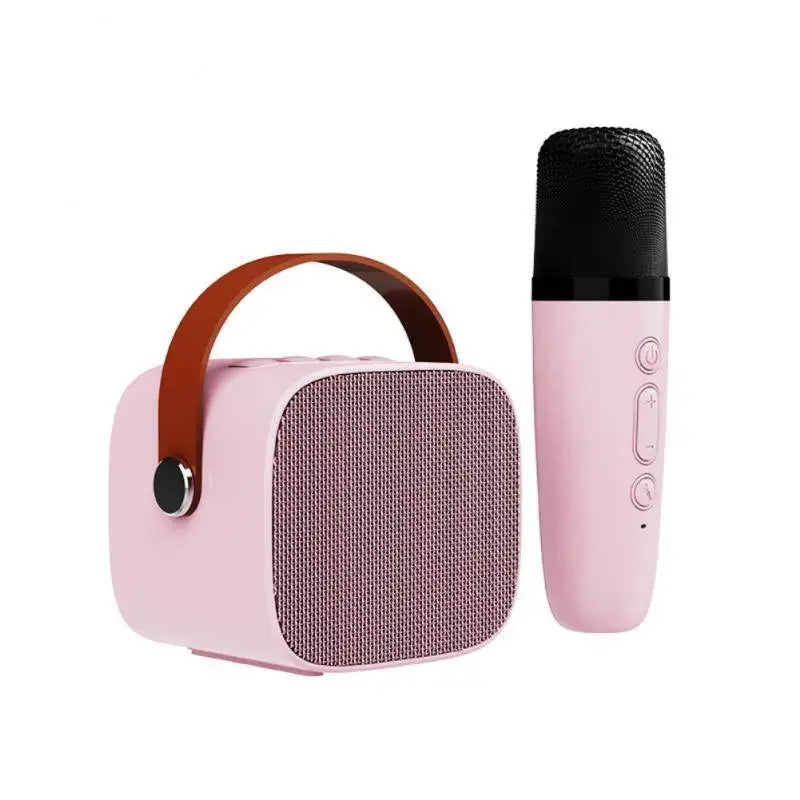 Machine Karaoké Portable Bluetooth Enceinte & 1-2 Micros Sans Fil – CLEVI Paris