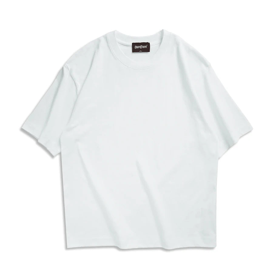 T-Shirt Unisexe Oversize Manches Drop-Shoulder Style Streetwear Coréen 5 Coloris – CLEVI Paris