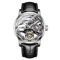 AESOP 7053 Montre Homme Tourbillon Squelette Saphir Diamant Étanche 5ATM – CLEVI Paris