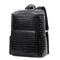 Sac à Dos Homme Cuir Vache Véritable Motif Alligator 36-55L – CLEVI Paris