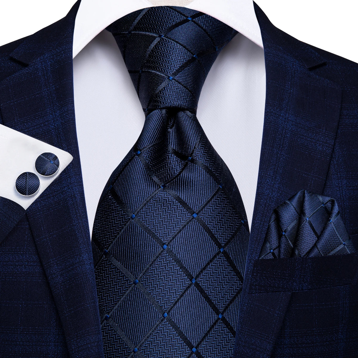 Ensemble cravate homme rayée – CLEVI Paris