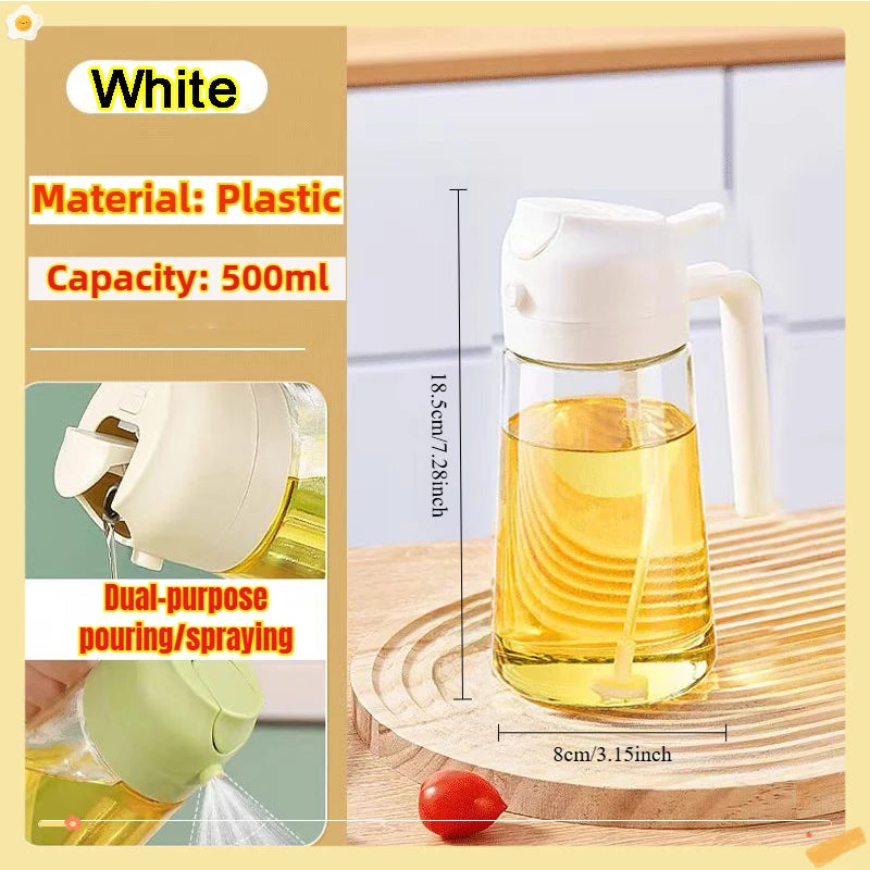 Vaporisateur d'Huile Cuisine BBQ | Spray Huile Plastique PE 200-500 ml – CLEVI Paris