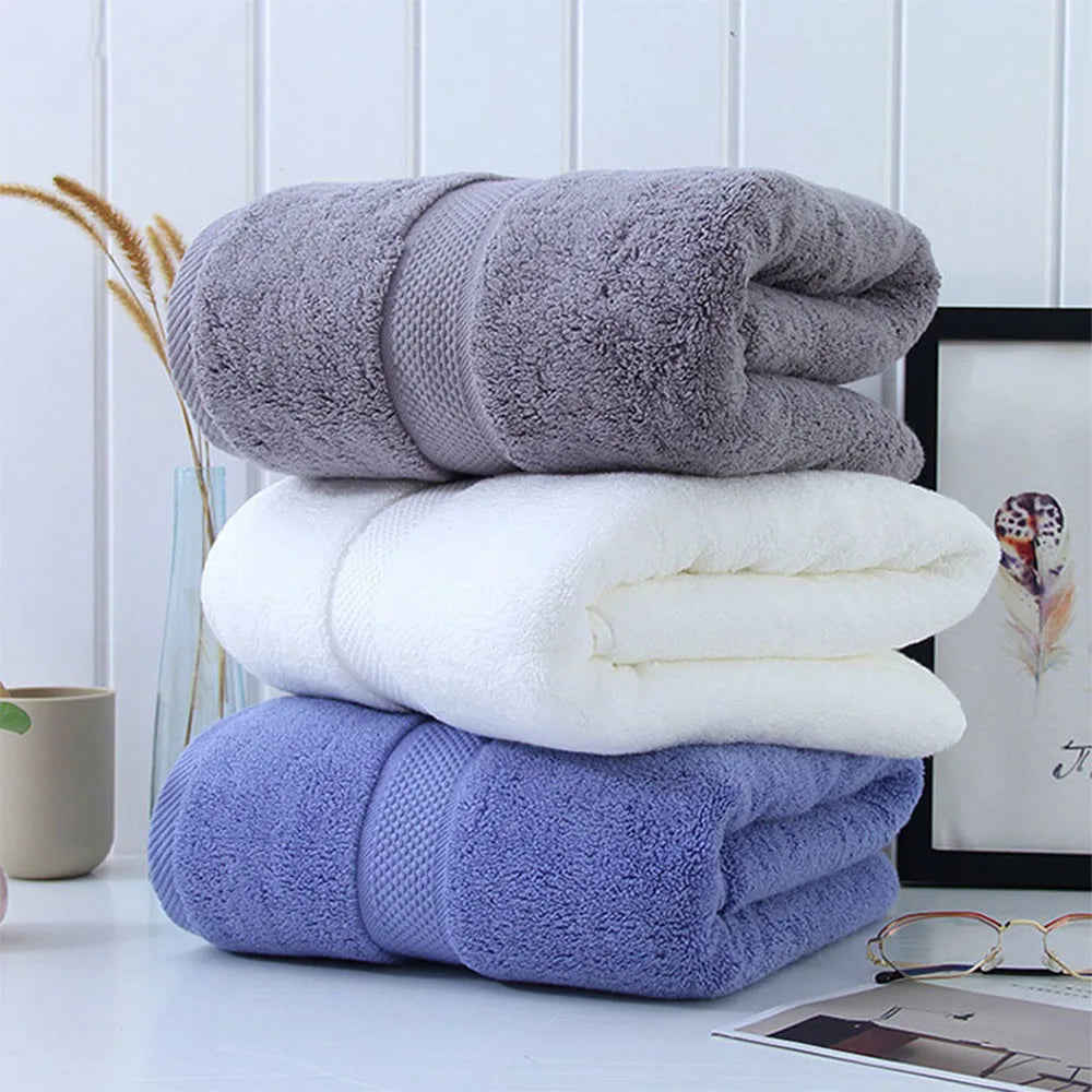 Serviette de Visage en Coton 100% – 34x75cm | Collection Hôtel & Spa | Séchage Rapide
