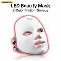 Masque LED Photon Thérapie 7 Couleurs Anti-Acné Anti-Rides Rajeunissement – CLEVI Paris