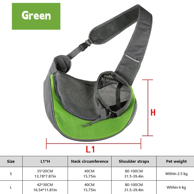 Sac de transport en maille pour chien et chat – CLEVI Paris