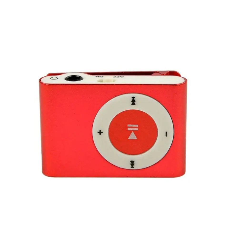 Mini Lecteur MP3 Clip Sport – Boîtier Métal, Jack 3,5 mm, 8 Couleurs | Walkman