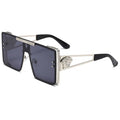 Lunettes de Soleil Rectangulaires Oversize Métal Polarisées Unisexe – CLEVI Paris