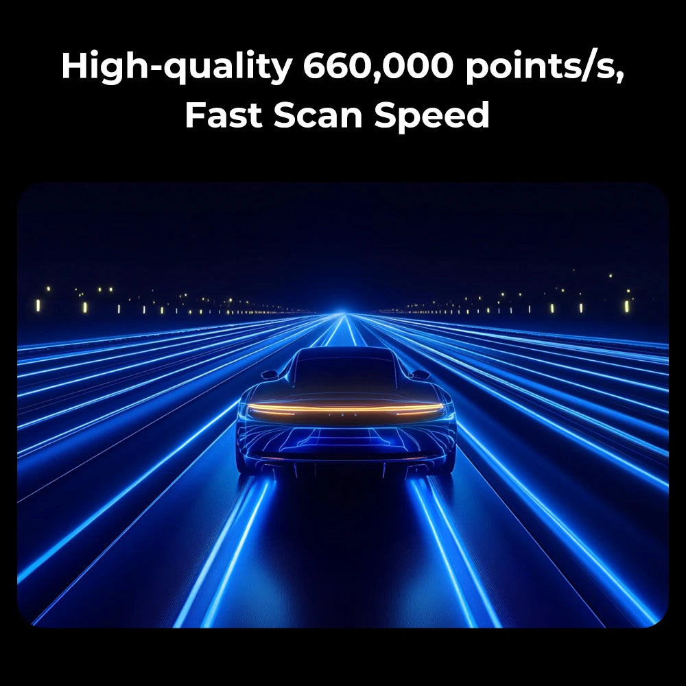 Scanner 3D Creality CR-Scan Raptor Pro – Laser Bleu & NIR 0,02mm
