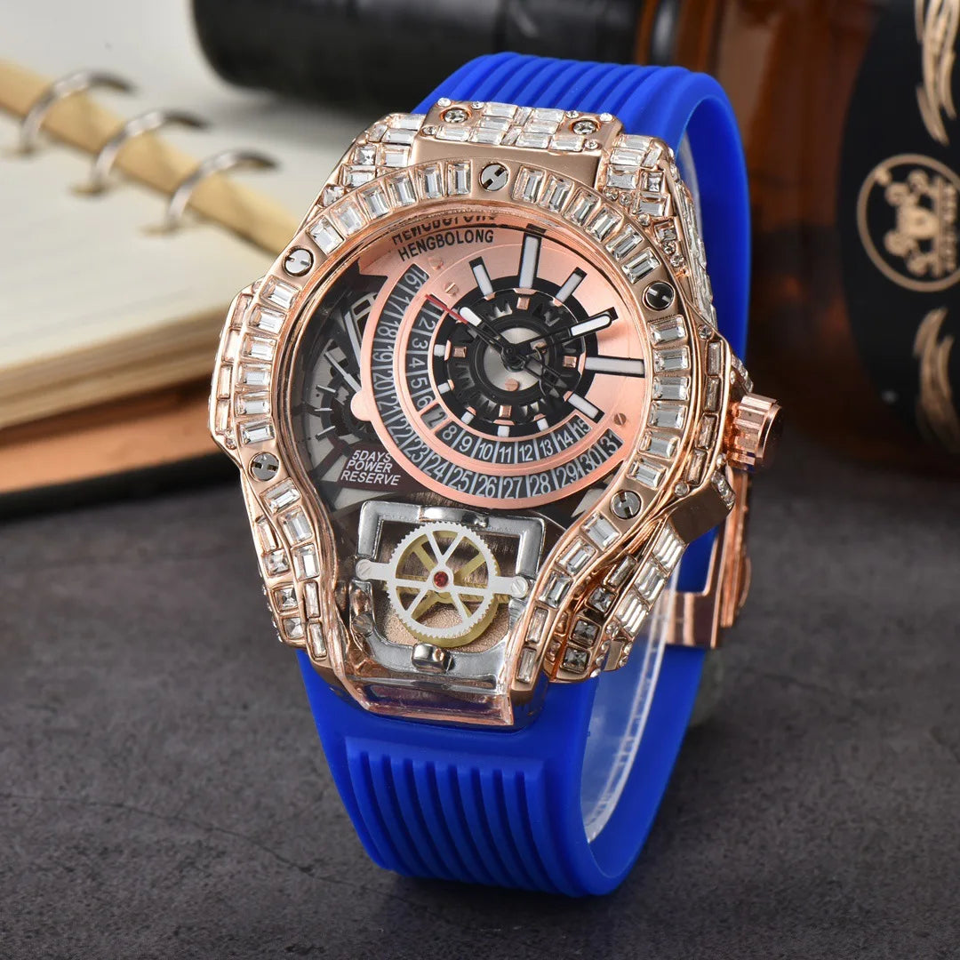 STARPERISH W01 Montre Homme Automatique Japonais Acier Inox Verre Hardlex Lumineux 3 ATM 21 Coloris – CLEVI Paris