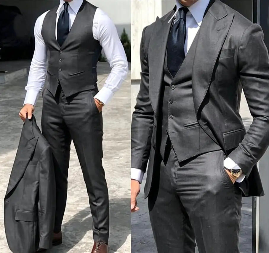 Costume homme 3 pièces pour mariage – CLEVI Paris