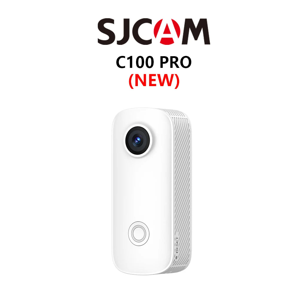 SJCAM C100 PRO – Mini Caméra POV 4K/30fps 32g Fixation Magnétique Étanche 30m WiFi 5GHz Capteur Sony 20MP – CLEVI Paris