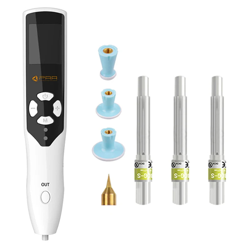Stylo Plasma Ozone 2-en-1 | Lifting, Anti-Rides, Suppression Taches & Imperfections | Écran LCD 8 Niveaux – CLEVI Paris